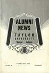 Alumni News (February 1932) by Taylor University