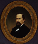 Portrait of Governor Oliver Monroe by Marion Blair