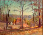 Autumnal Landscape by Theodore Clement Steele