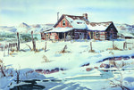 Home in the Snow by James Boren