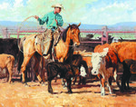 In the Dust of the Corral by Bruce Greene