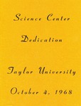 Science Center Dedication (1968) by Taylor University