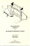 Jim Wheeler Memorial Stadium (Groundbreaking 1980) by Taylor University