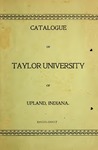 Catalogue of Taylor University 1896-1897