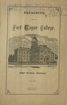 Catalogue of Taylor University 1889-1890