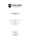 Taylor University Catalog 2023-2024