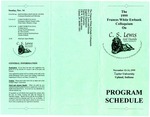 1999 Colloquium Program by Taylor University