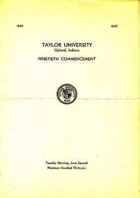 Commencement | Campus Events | Taylor University
