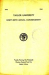 Taylor University Ninety-Sixth Annual Commencement