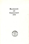 Baccalaureate and Commencement 1979