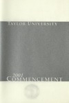 Taylor University 2001 Commencement