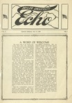 Taylor University Echo: October 14, 1919 by Taylor University