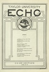 Taylor University Echo: April 13, 1920 by Taylor University