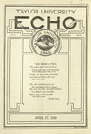 Taylor University Echo: April 27, 1920 by Taylor University