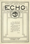 Taylor University Echo: November 16, 1920 by Taylor University
