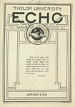 Taylor University Echo: January 4, 1921 by Taylor University