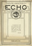 Taylor University Echo: February 1, 1921