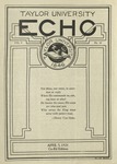Taylor University Echo: April 5, 1921 by Taylor University