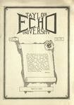 Taylor University Echo: May 8, 1923 by Taylor University