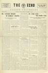 The Echo: October 16, 1925 by Taylor University