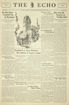 The Echo: September 21, 1932 by Taylor University