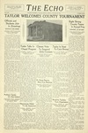 The Echo: January 12, 1934 by Taylor University