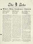 The Echo: November, 1943 by Taylor University