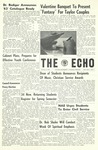 The Echo: February 8, 1963 by Taylor University