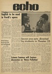 The Echo: November 12, 1971 by Taylor University