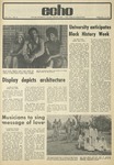The Echo: February 16, 1973 by Taylor University