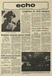 The Echo: January 21, 1976 by Taylor University