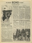 The Echo: May 8, 1987 by Taylor University