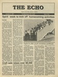 The Echo: October 9, 1987 by Taylor University