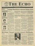 The Echo: November 10, 1989 by Taylor University