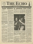 The Echo: September 27, 1991 by Taylor University