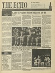 The Echo: March 3, 1995 by Taylor University