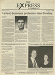 The Express: December 15, 1998 by Taylor University Fort Wayne
