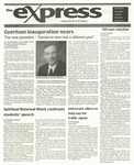The Express: March 16, 2001 by Taylor University Fort Wayne