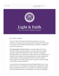 Light & Faith: May 2023