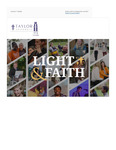 Light & Faith: New Year's Message 2021