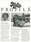 Taylor University Profile (October 1983) by Taylor University
