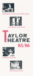 Taylor Theatre 85/86 by Taylor University