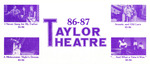 86-87 Taylor Theatre by Taylor University
