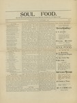 Soul Food (September 1898) by Taylor University