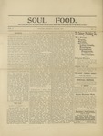 Soul Food (March 1899) by Taylor University