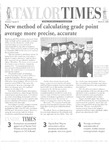Taylor Times: March 6, 1998 by Taylor University