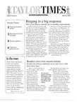 Taylor Times: March 21, 2003 by Taylor University