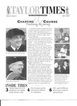 Taylor Times: April 12, 2001 by Taylor University