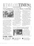 Taylor Times: April 14, 2000 by Taylor University