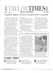 Taylor Times: May 12, 2000 by Taylor University